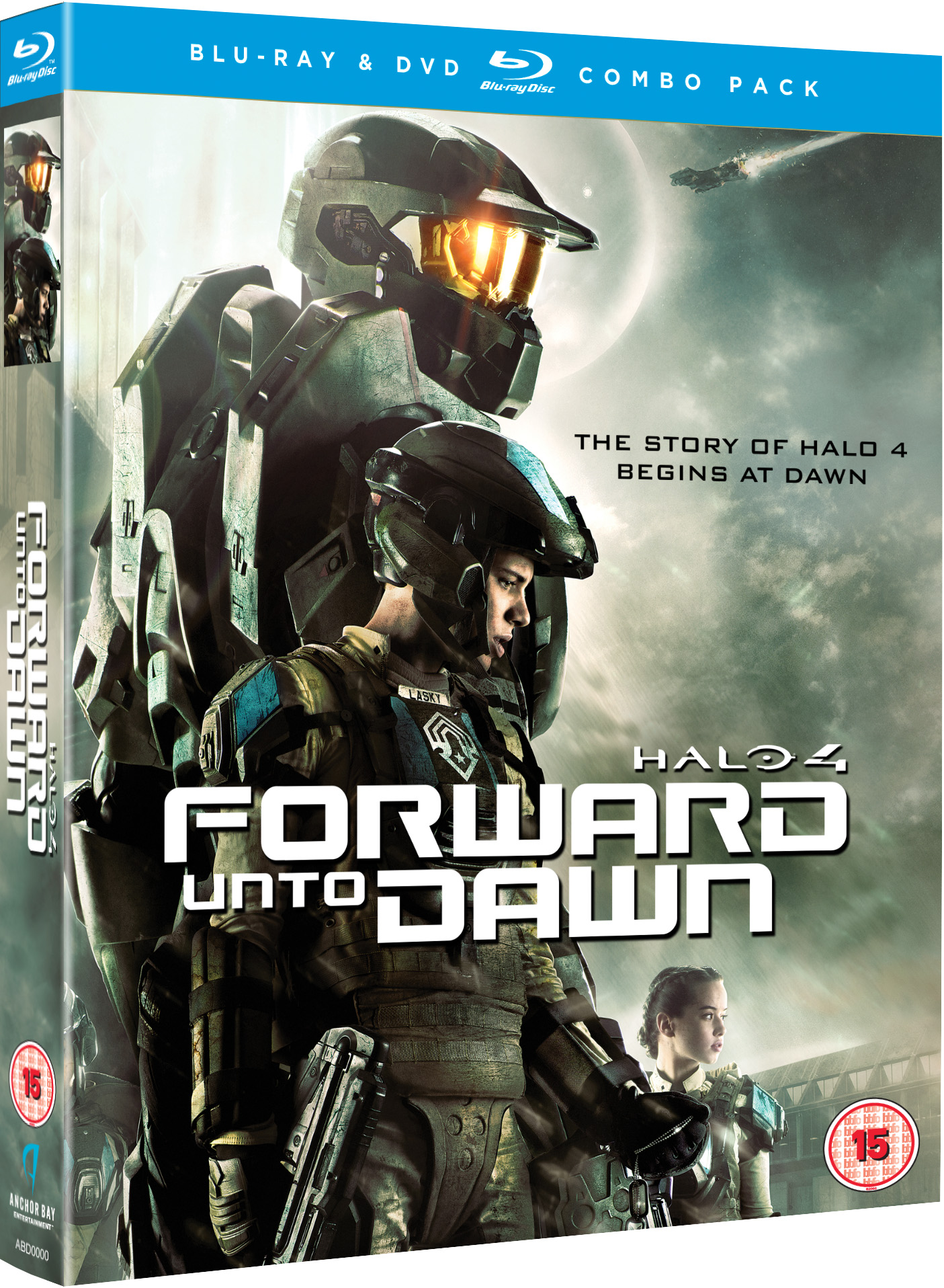 HALO 4 FORWARD UNTO DAWN New Sealed DVD Complete Web Series All 5 Episodes