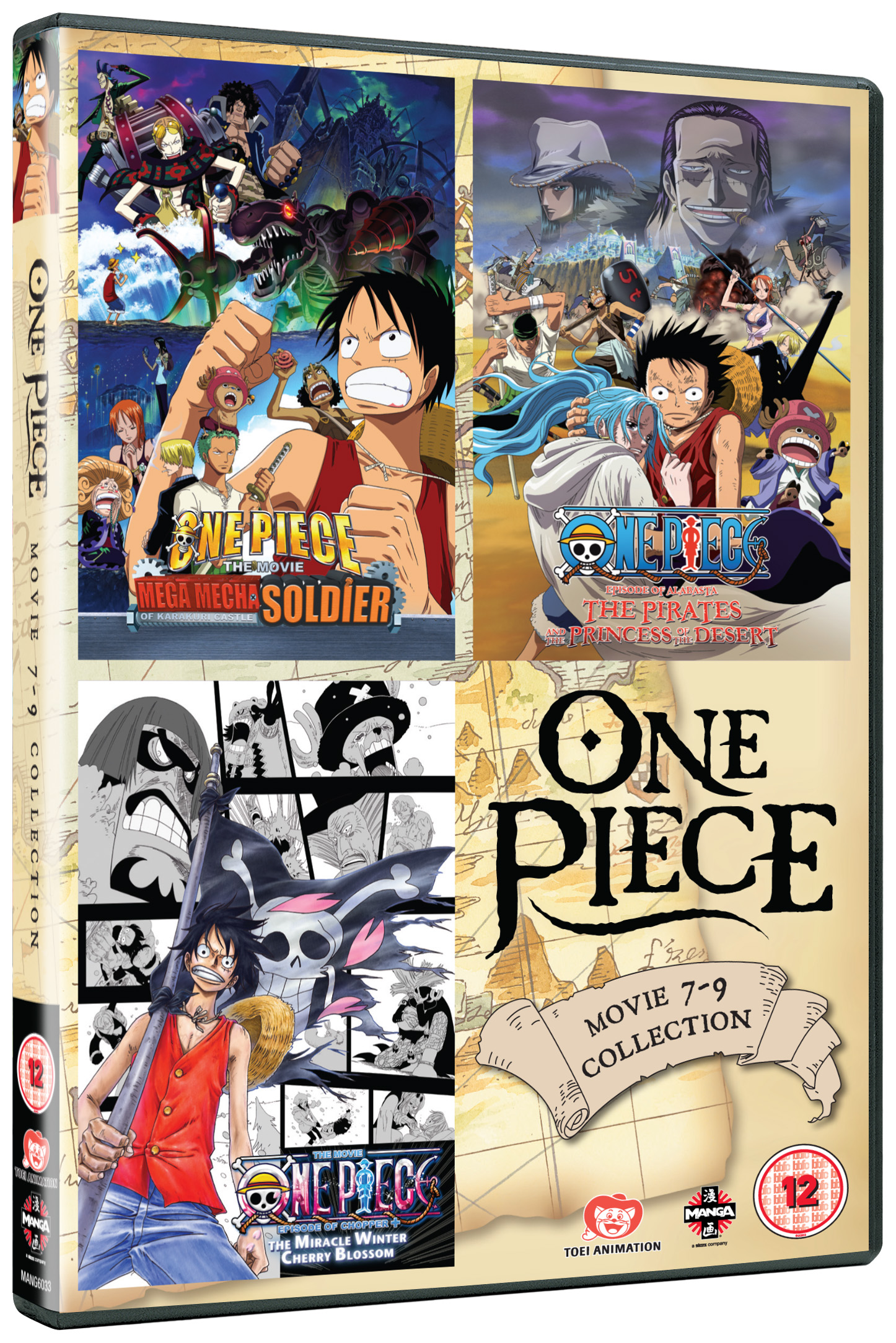 One Piece Movie Collection 3 (Films 5-8) - Fetch Publicity