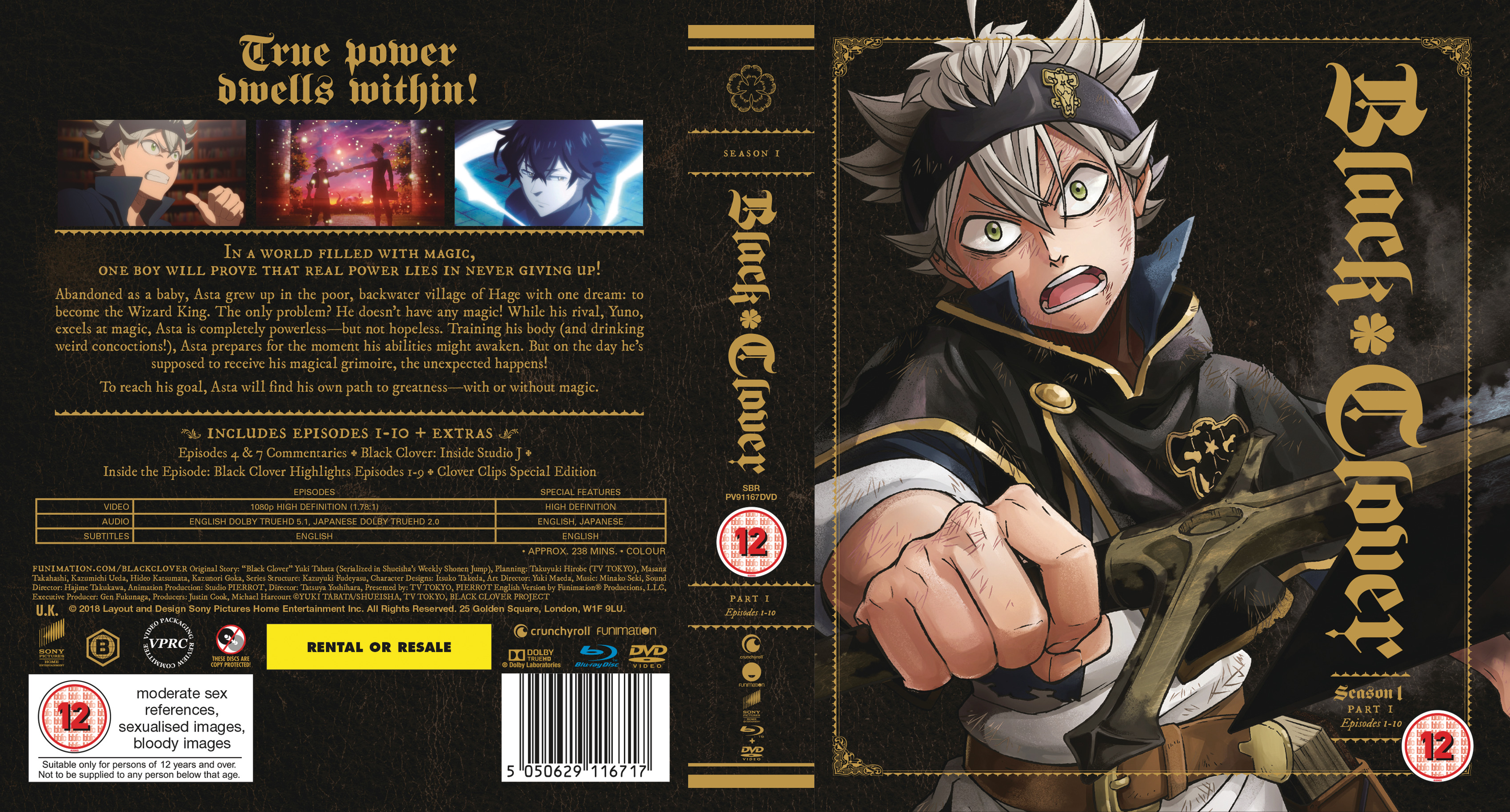 Black Clover Season 1 Box Set – Super Game Station