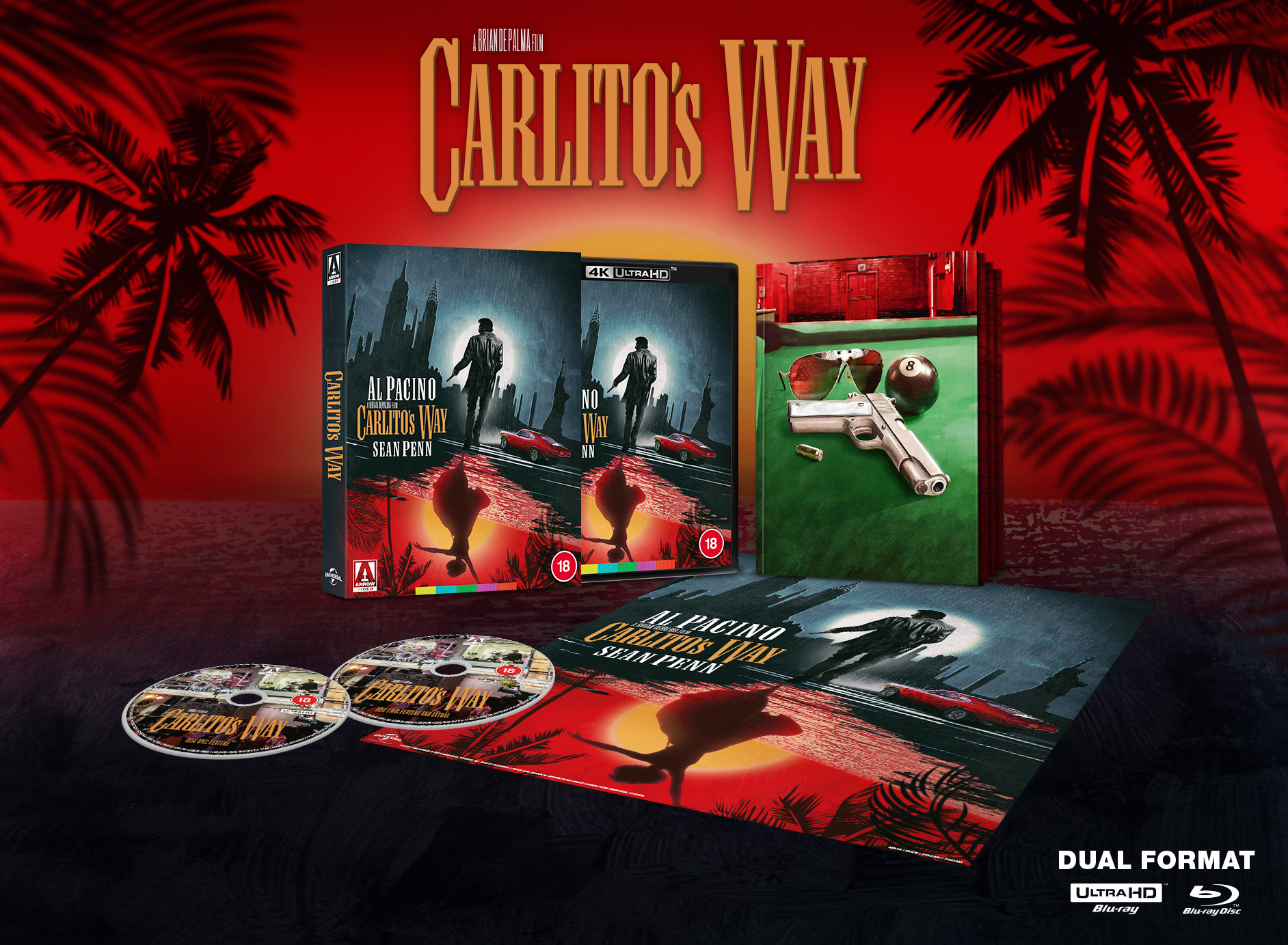 Carlito's Way - Limited Edition UHD + Blu-ray Dual Format - Fetch 