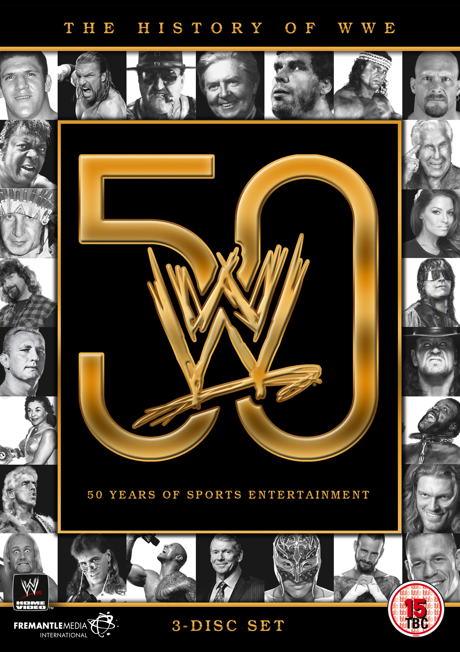HIST OF WWE DVD 2D 1 
