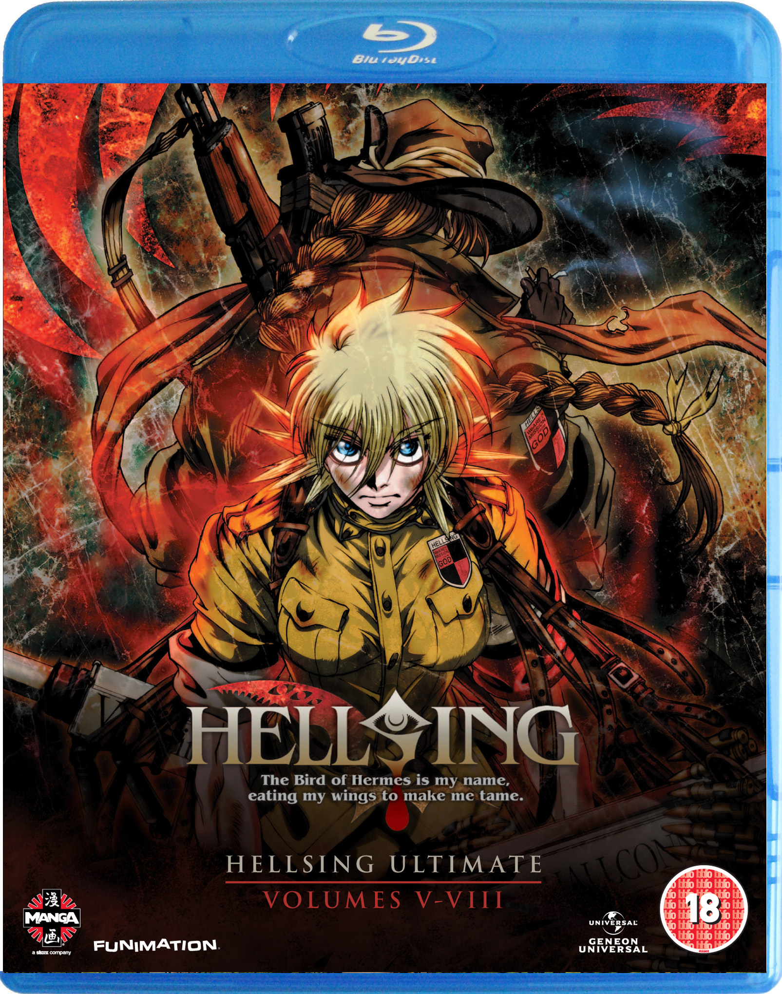 Hellsing Ultimate Volume 5 8 Collection Fetch Publicity