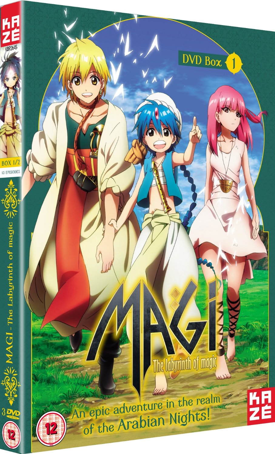  Magi: The Kingdom of Magic DVD Set 1 : Movies & TV